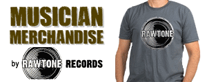 Musician Merchandise - t-shirts and much more